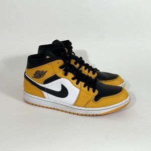 Air Jordan 1 Mid 'Reverse Yellow Toe' Mens 11.5